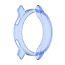 Half Coverage Hollowed Scratch-Free Soft TPU Edge Protective Case Watch for Garmin Venu 2 - Transparent Blue - 5