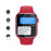 ENKAY HAT PRINCE Solid Color Soft TPU Watch Case Cover with PET Screen Protector for Apple Watch Series 9 / 8 / 7 45mm - Black - 6