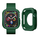 For Apple Watch Series 9 / 8 / 7 41mm / SE3 / SE2 / SE1 /  6 / 5 / 4 40mm Shockproof Soft TPU Smart Watch Case Cover - Green - 1