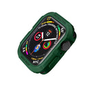 For Apple Watch Series 9 / 8 / 7 41mm / SE3 / SE2 / SE1 /  6 / 5 / 4 40mm Shockproof Soft TPU Smart Watch Case Cover - Green - 2