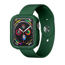 For Apple Watch Series 9 / 8 / 7 41mm / SE3 / SE2 / SE1 /  6 / 5 / 4 40mm Shockproof Soft TPU Smart Watch Case Cover - Green - 4