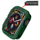 For Apple Watch Series 9 / 8 / 7 41mm / SE3 / SE2 / SE1 /  6 / 5 / 4 40mm Shockproof Soft TPU Smart Watch Case Cover - Green - 5