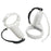 1 Pair Silicone Protective Grip Cover for Oculus Quest 2 VR Controller Handle Sleeve Case - White - 2