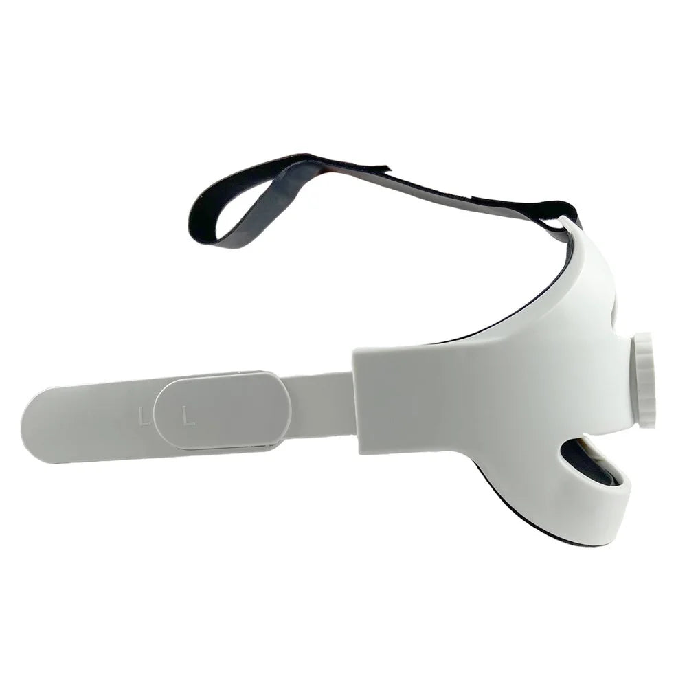 Ergonomic Headband with Removable Cushion Head Strap for Oculus Quest 2 VR Helmet - White - 5
