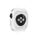 TPU Smart Watch Cover Anti-Impact Protector Case for Apple Watch Series 9 / 8 / 7 45mm - White - 3