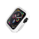 TPU Smart Watch Cover Anti-Impact Protector Case for Apple Watch Series 9 / 8 / 7 45mm - White - 4