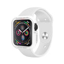 TPU Smart Watch Cover Anti-Impact Protector Case for Apple Watch Series 9 / 8 / 7 45mm - White - 5