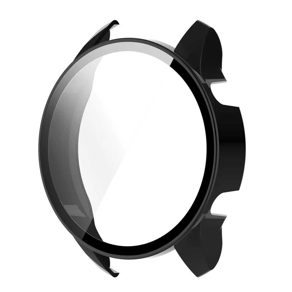 2 in 1 Smart Watch Hard PC Frame + Tempered Glass Screen Protector Watch Case for Xiaomi Mi Watch Color Sports - Black - 5