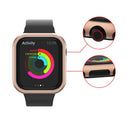 Aluminium Alloy Smart Watch Protective Case Cover for Apple Watch Series 9 / 8 / 7 45mm - Rose Gold - 3