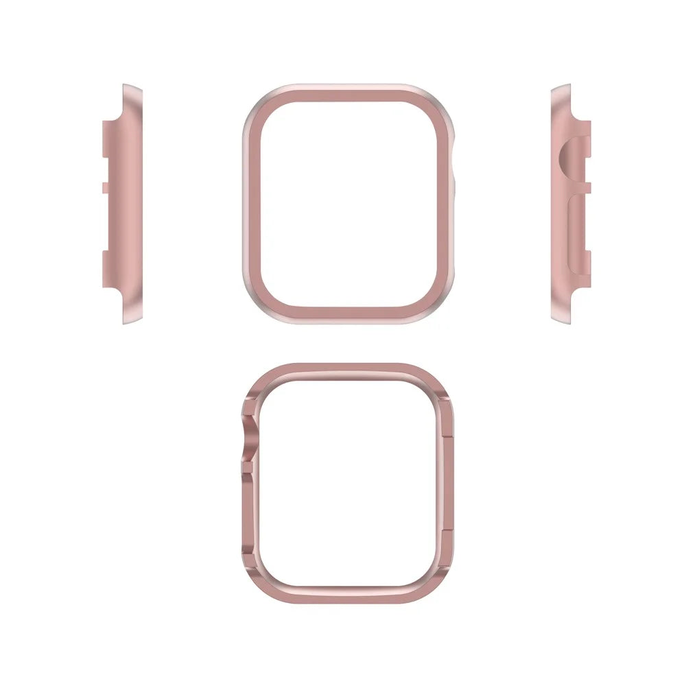 Aluminium Alloy Watch Case Frame Cover for Apple Watch SE3 / SE2 / SE1 /  6 / 5 / 4 40mm - Pink - 5