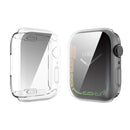 ENKAY HAT PRINCE Clear Soft TPU Smart Watch Case with 9H Tempered Glass Screen Protector for Apple Watch Series 9 / 8 / 7 41mm - 1
