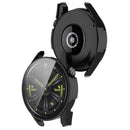 2-in-1 Watch Case Hard PC Frame + Tempered Glass Screen Protector for Huawei Watch GT 3 46mm - Black - 3