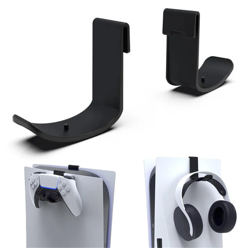 IPEGA PG-P5022 2Pcs Wall Mount Holder Bracket Hanger Storage Stand for PS5 Console Controller Headset Support - 1