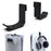 IPEGA PG-P5022 2Pcs Wall Mount Holder Bracket Hanger Storage Stand for PS5 Console Controller Headset Support - 1