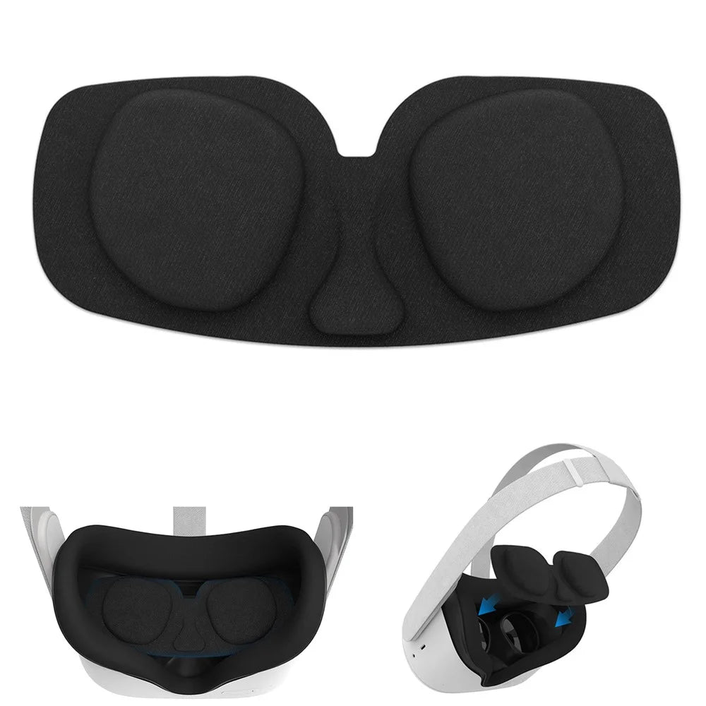 Lens Protective Cover VR Glasses Accessories Soft Dustproof Pad Protection Cover for Oculus Quest 2 - 1