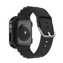 Anti-Fall Zinc Alloy Watch Protective Case Cover with Rhinestone Decor for Apple Watch Series SE3 / SE2 / SE1 /  6 / 5 / 4 44mm - Black - 4
