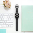 Anti-Fall Zinc Alloy Watch Protective Case Cover with Rhinestone Decor for Apple Watch Series SE3 / SE2 / SE1 /  6 / 5 / 4 44mm - Black - 5