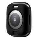Candy Color Button Covered Soft TPU Protective Watch Case for Apple Watch Series 9 / 8 / 7 41mm - Black / Black - 3