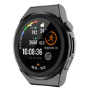 Full Coverage TPU Smart Watch Protective Frame Case for Huawei Watch GT Runner - Black - 2