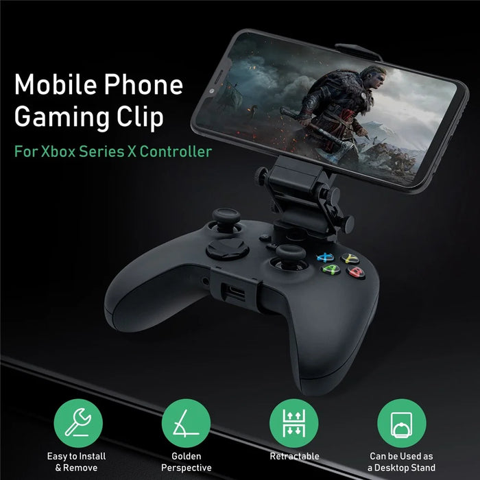 IPEGA PG-XBS005 Adjustable Gamepad Phone Holder Clip Bracket for Xbox Series S/Series X/Xbox One/Elite 2 Game Controller - 5