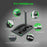 IPEGA PG-XB007 6 in 1 Multi-function Vertical Charging Dock for Xbox One Game Controller Charging Station with Headset Stand/Cooling Fan - 5