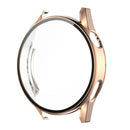 ENKAY HAT PRINCE for Huawei Watch GT 3 46mm Anti-scratch 9H Tempered Glass Screen Protector Electroplating Hard PC Watch Case - Rose Gold - 2