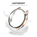 ENKAY HAT PRINCE for Huawei Watch GT 3 46mm Anti-scratch 9H Tempered Glass Screen Protector Electroplating Hard PC Watch Case - Rose Gold - 6