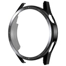 ENKAY HAT PRINCE for Huawei Watch GT 3 46mm Matte Rubberized Hard PC Watch Case with Scale + 9H Tempered Glass Screen Protector - Black - 2