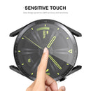 ENKAY HAT PRINCE for Huawei Watch GT 3 46mm Matte Rubberized Hard PC Watch Case with Scale + 9H Tempered Glass Screen Protector - Black - 6