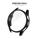 ENKAY HAT PRINCE for Huawei Watch GT 3 46mm 9H Tempered Glass Screen Protector Matte Rubberized Hard PC Watch Case - Black - 5