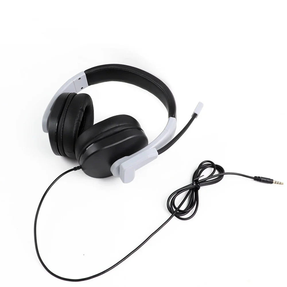 DOBE TY-1802 3.5mm Gaming Headset Wired Stereo Headphones Noise-canceling Earphone with Mic Soft Earmuffs for PS5/PS4/Xbox One/360/Switch/PC - 2