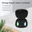 DOBE TY-18177 Game Controller Carrying Case for PS5/PS4/Switch Pro/Google Controller EVA Protective Holder Shockproof Storage Bag Traveling Case - 4