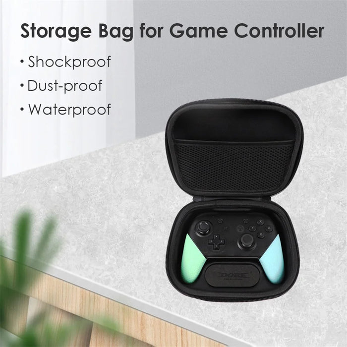 DOBE TY-18177 Game Controller Carrying Case for PS5/PS4/Switch Pro/Google Controller EVA Protective Holder Shockproof Storage Bag Traveling Case - 4