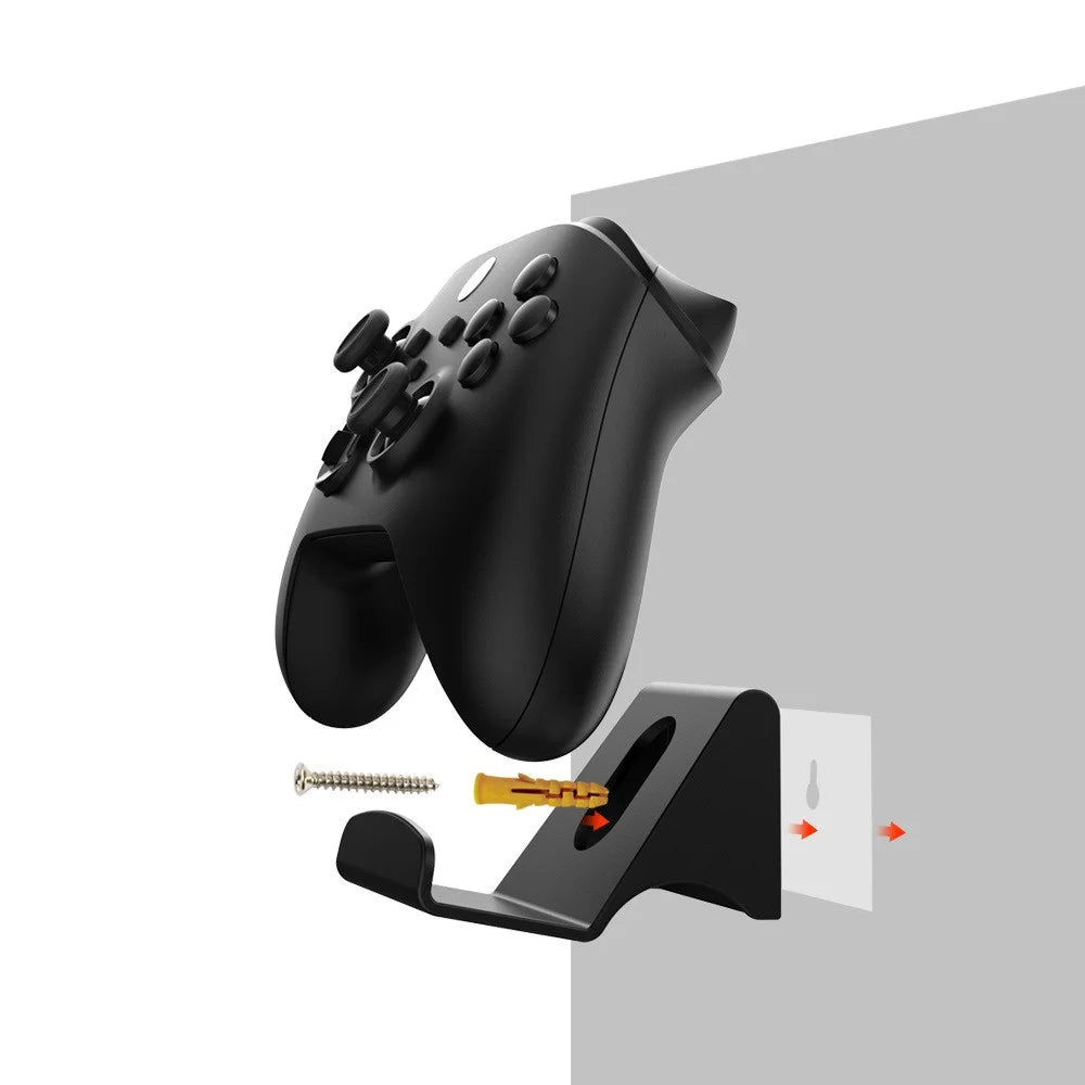 DOBE TY-18167 Universal Wall Mounted Controller Hook Folding Headset Holder Gamepad Stand for PS5/PS4/Nintendo Switch/Xbox Controller - 5