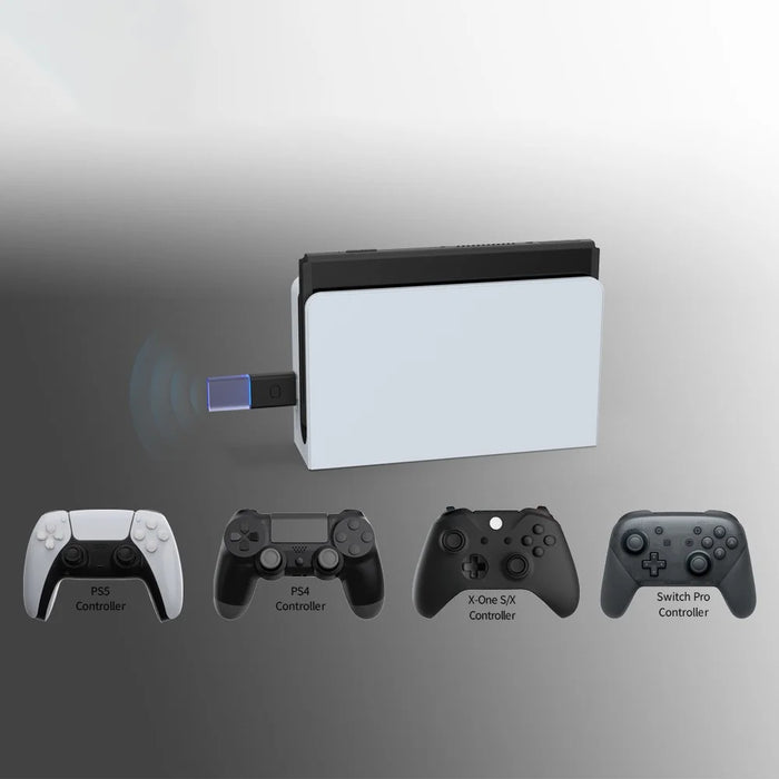 DOBE TY-1803 USB Bluetooth-compatible Controller Receiver for Xbox Switch S/X Game Console Compatible with BT 5.0 Driver Wireless Gamepad Adapter Gaming Accessories - 6