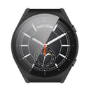 For Xiaomi Watch S1 Hard PC Anti-drop Protective Case with Built-in Anti-scratch Tempered Glass Screen Protector - Black - 2