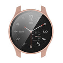 For vivo Watch 2 Well-protected PC Watch Case Cover with Tempered Glass Screen Protector - Pink - 5
