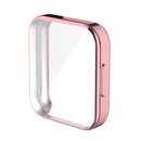 For Xiaomi Redmi Watch 2 Lite Electroplating Full Coverage Anti-Scratch TPU Watch Case Protective Cover - Pink/Gold - 2