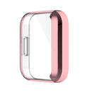 For Xiaomi Redmi Watch 2 Lite Electroplating Full Coverage Anti-Scratch TPU Watch Case Protective Cover - Pink/Gold - 3