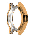 For Huawei Watch GT Runner Electroplated TPU Watch Protective Half Cover Case - Rose Gold - 2