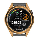 For Huawei Watch GT Runner Electroplated TPU Watch Protective Half Cover Case - Rose Gold - 5