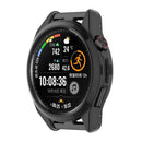 For Huawei Watch GT Runner Transparent TPU Smart Watch Half Cover Protective Case - Black - 4
