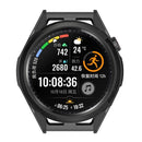 For Huawei Watch GT Runner Transparent TPU Smart Watch Half Cover Protective Case - Black - 5