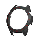 For Huawei Watch GT 3 (46mm) Scale Design Smart Watch PC Frame Protective Case - Black/Red - 3