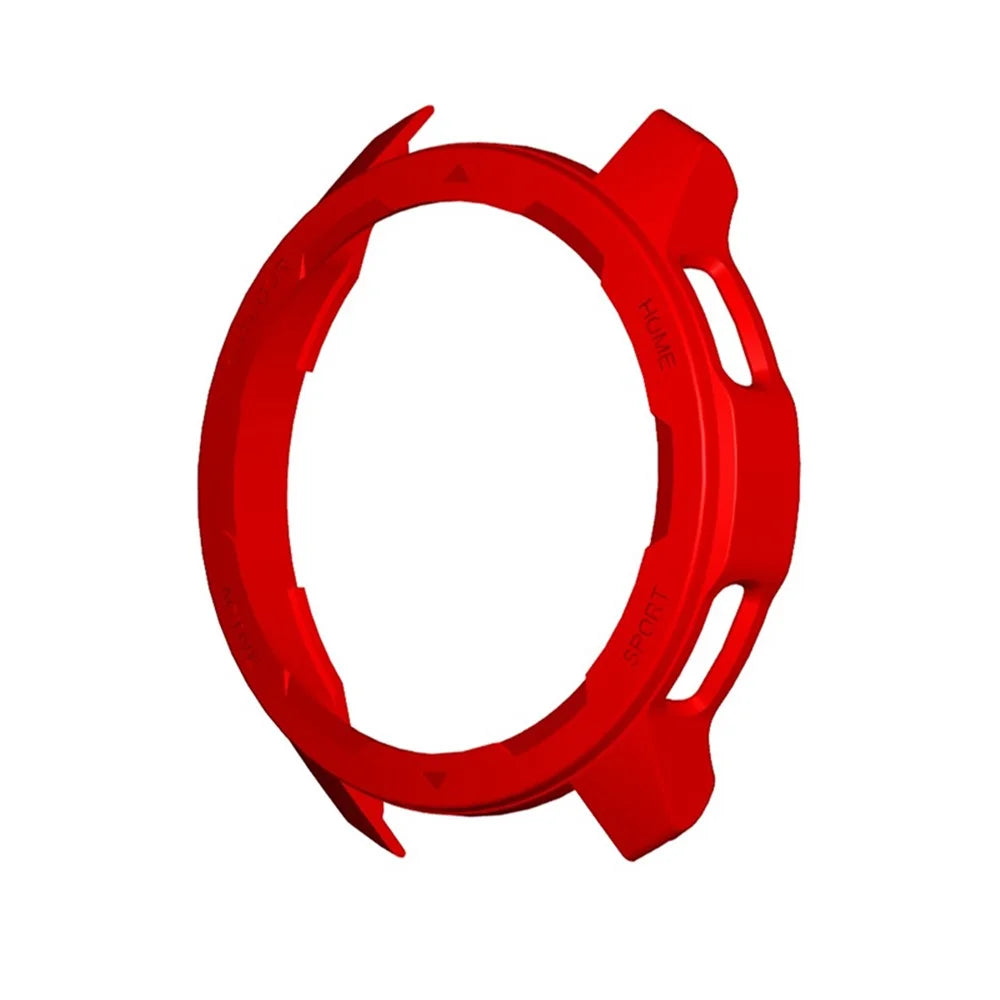 For Xiaomi Watch Color 2 Hard PC Anti-drop Smart Watch Protective Frame Case - Red - 6