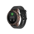 Transparent Watch Case for Garmin Fenix 5/5 Plus Full Coverage Soft TPU Protective Cover - Transparent Pink - 2