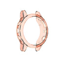 Transparent Watch Case for Garmin Fenix 5/5 Plus Full Coverage Soft TPU Protective Cover - Transparent Pink - 4