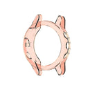Transparent Watch Case for Garmin Fenix 5/5 Plus Full Coverage Soft TPU Protective Cover - Transparent Pink - 6