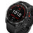 For Garmin Fenix 7S Scale Design Stainless Steel Watch Protective Bezel Decor Ring - Black/White - 2