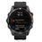 For Garmin Fenix 7S Scale Design Stainless Steel Watch Protective Bezel Decor Ring - Black/White - 3